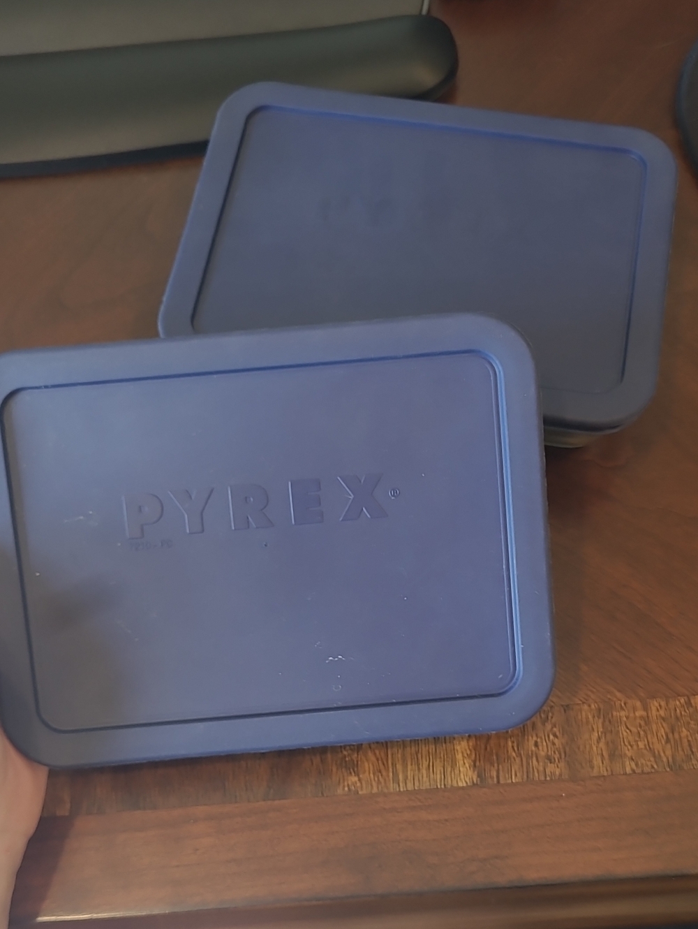 2 Pyrex Containers